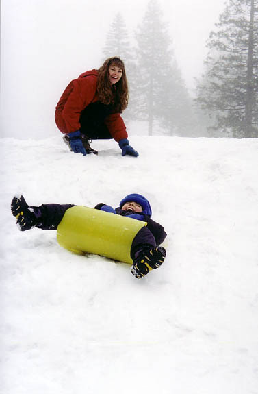 Bailey Sleds, Emigrant Gap, January 2004