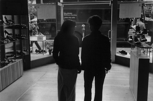 Hanh and Sylvie in a Haight Ashbury Shoe Shop 2003